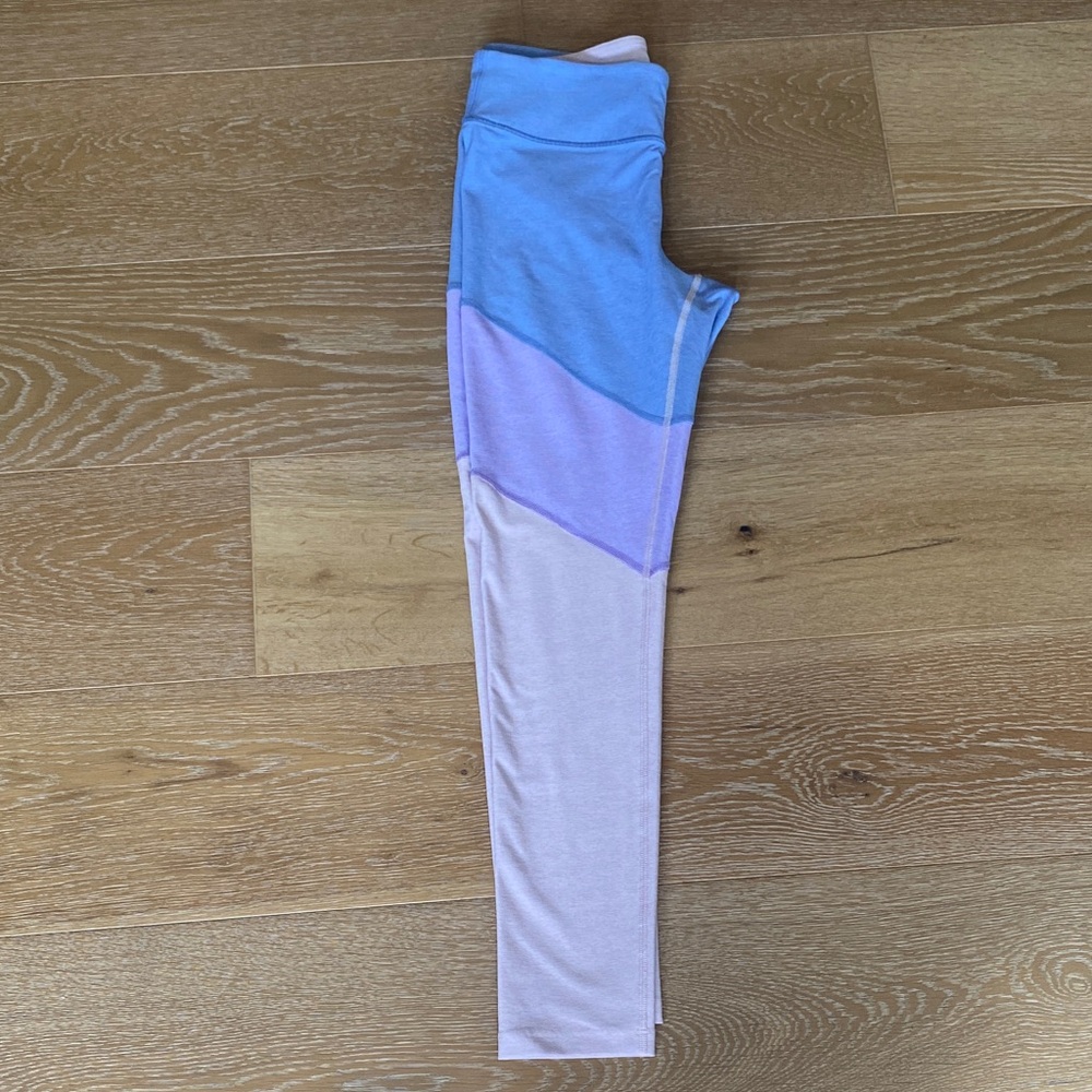 Outdoor Voices Blue and Purple Leggings
